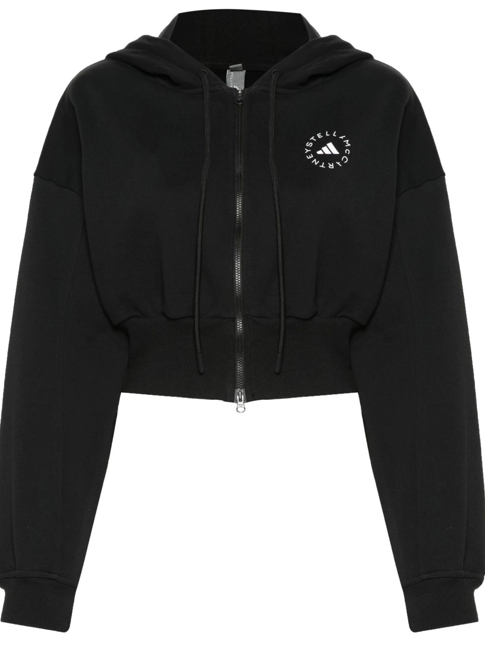 Cheap jacket adidas McCartney Stella Women hooded by logo-print 0714